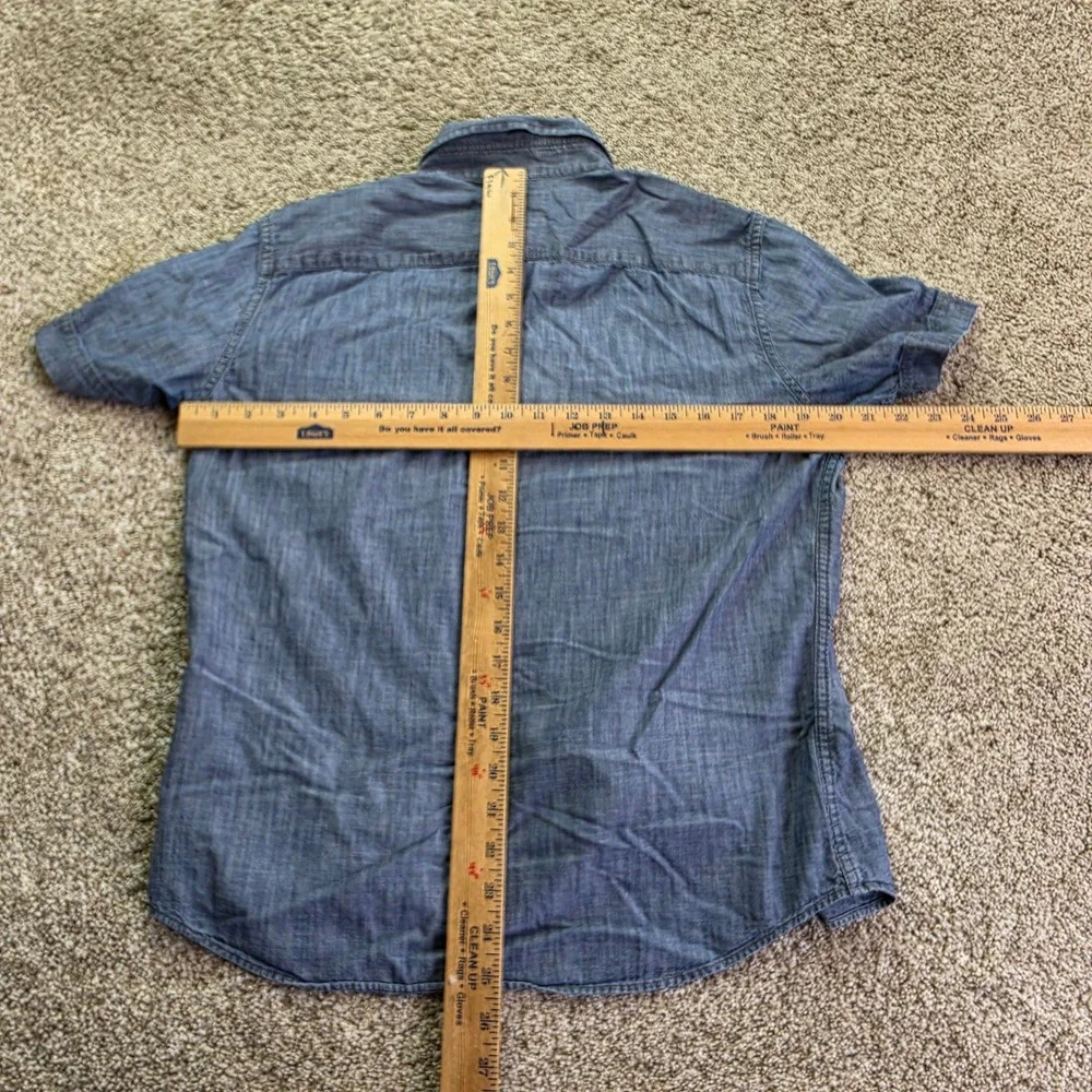 Banana Republic blue seams styling
